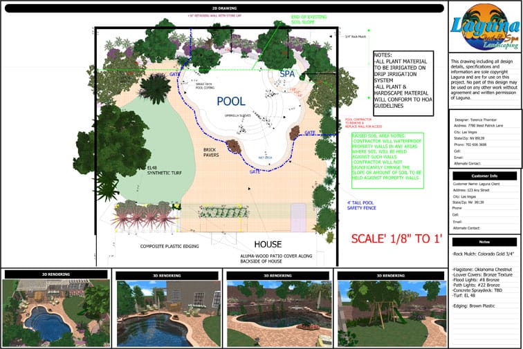 DESIGN PROCESS - Laguna Pools & Spa